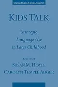 PDF Kids Talk von Susan M. Hoyle, Carolyn Temple Adger