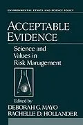 PDF Acceptable Evidence von Deborah G. Mayo, Rachelle D. Hollander