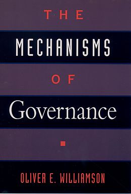 eBook (pdf) The Mechanisms of Governance de Oliver E. Williamson
