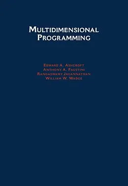 E-Book (pdf) Multidimensional Programming von E. A. Ashcroft, A. A. Faustini, R. Jagannathan