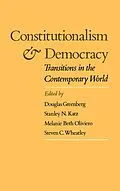 E-Book (pdf) Constitutionalism and Democracy von Melanie Beth Oliviero, Douglas Greenberg, Stanley N. Katz