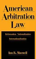 E-Book (pdf) American Arbitration Law von Ian R. Macneil
