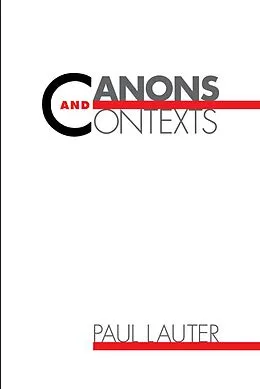 E-Book (pdf) Canons and Contexts von Paul Lauter