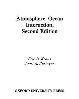 eBook (pdf) Atmosphere-Ocean Interaction de Eric B. Kraus, Joost A. Businger