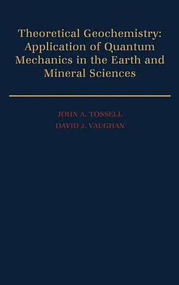 E-Book (pdf) Theoretical Geochemistry von John A. Tossell, David J. Vaughan