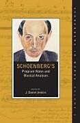 Livre Relié Schoenberg's Program Notes and Musical Analyses de J.daniel (Associate Professor of Music Th Jenkins