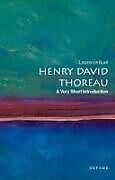 Couverture cartonnée Henry David Thoreau de Lawrence Buell