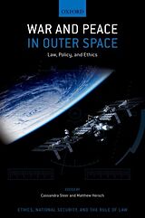 Livre Relié War and Peace in Outer Space de Cassandra (Lecturer, Lecturer, Australian N Steer