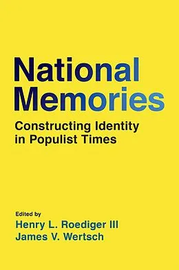 E-Book (pdf) National Memories von Henry L. Roediger III, James V. Wertsch