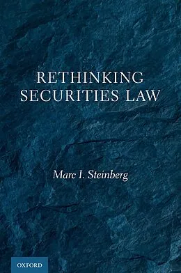 E-Book (pdf) Rethinking Securities Law von Marc I. Steinberg