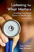 E-Book (epub) Listening for What Matters von Md Weiner, Schwartz