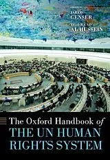 Fester Einband The Oxford Handbook of the UN Human Rights System von Jd, Mpp, Bs Jared (Managing Director, Mana Genser