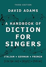 eBook (pdf) A Handbook of Diction for Singers de David Adams