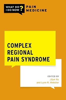 Couverture cartonnée Complex Regional Pain Syndrome de Jijun (Dr, Dr, Associate Professor, Cleveland Xu