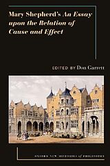 Couverture cartonnée Mary Shepherd's An Essay Upon the Relation of Cause and Effect de Don (Silver Professor in the Department o Garrett