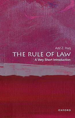 eBook (pdf) The Rule of Law de Aziz Z. Huq