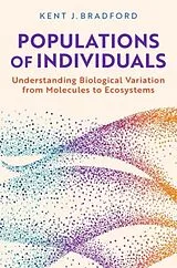 Fester Einband Populations of Individuals von Bradford Kent J.