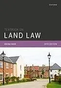 Kartonierter Einband Textbook on Land Law von Aruna Nair