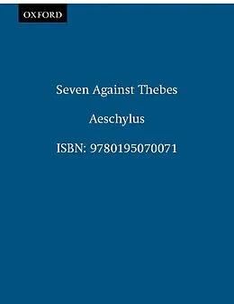 E-Book (pdf) Seven Against Thebes von Aeschylus, Helen H. Bacon