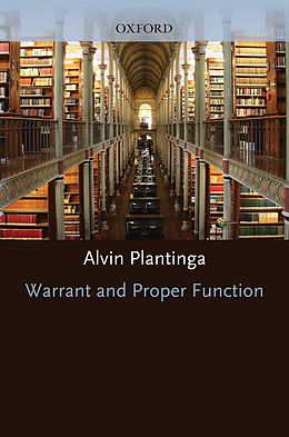 E-Book (pdf) Warrant and Proper Function von Alvin Plantinga