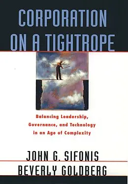 E-Book (pdf) Corporation on a Tightrope von John G. Sifonis, Beverly Goldberg