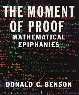 E-Book (pdf) The Moment of Proof von Donald C. Benson