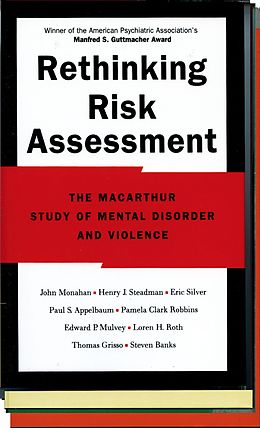 eBook (pdf) Rethinking Risk Assessment de John Monahan, Henry J. Steadman, Eric Silver