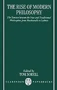 Kartonierter Einband The Rise of Modern Philosophy von Tom (Reader in Philosophy, Reader in Philo Sorell