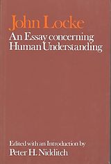 Couverture cartonnée John Locke: An Essay concerning Human Understanding de John Locke