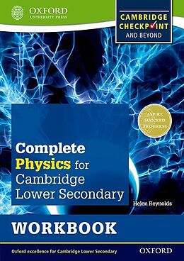 Broché Complete Physics for Cambridge Lower Secondary Workbook First Edition de Helen Reynolds