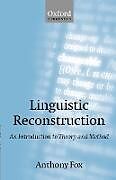Linguistic Reconstruction