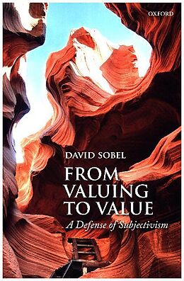 Fester Einband From Valuing to Value von David Sobel