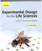 Couverture cartonnée Experimental Design for the Life Sciences de Graeme D. Ruxton, Nick Colegrave