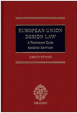 Fester Einband European Union Design Law von David Stone
