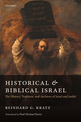 Livre Relié Historical and Biblical Israel de Reinhard G. Kratz