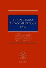 Livre Relié Trade Marks and Competition Law de Alison Firth, Spyros Maniatis, Ioannis Kokkoris