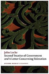 Couverture cartonnée Second Treatise of Government and a Letter Concerning Toleration de John Locke