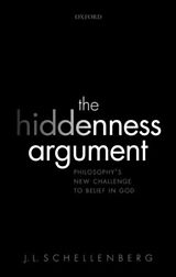 Livre Relié The Hiddenness Argument de J L Schellenberg