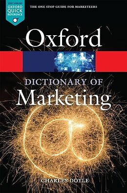 Couverture cartonnée A Dictionary of Marketing de Charles Doyle