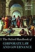 Livre Relié The Oxford Handbook of Corporate Law and Governance de Jeffrey N. (Richard Paul Richman Professor Gordon