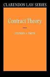 Kartonierter Einband Contract Theory von Stephen A. Smith