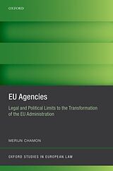 Livre Relié EU Agencies de Merijn Chamon