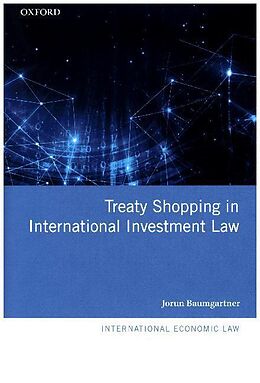 Livre Relié Treaty Shopping in International Investment Law de Jorun Baumgartner