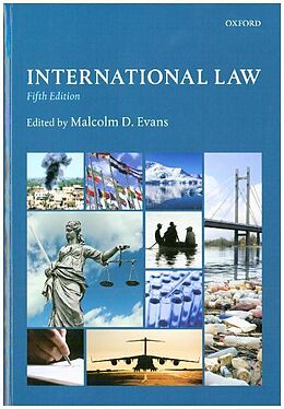 Couverture cartonnée International Law de Malcolm D. Evans