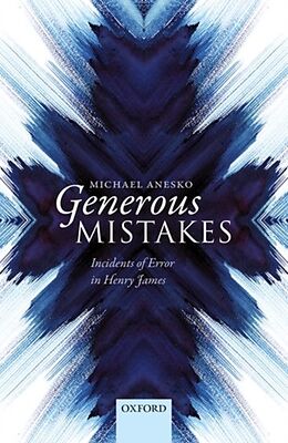 Livre Relié Generous Mistakes de Michael Anesko