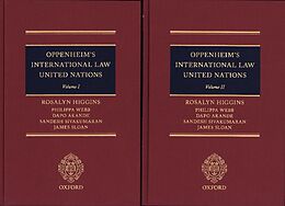  Oppenheim's International Law: United Nations de Rosalyn Higgins, Philippa Webb, Dapo Akande