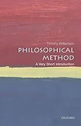 Kartonierter Einband Philosophical Method von Timothy Williamson
