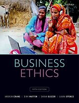 Couverture cartonnée Business Ethics de Andrew Crane, Dirk Matten, Sarah Glozer