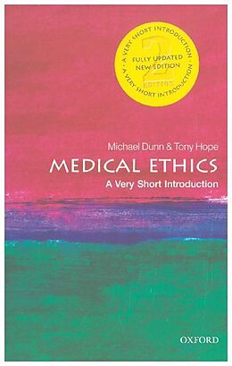 Couverture cartonnée Medical Ethics de Michael Dunn, Tony Hope