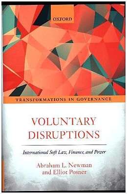 Livre Relié Voluntary Disruptions de Abraham L Newman, Elliot Posner